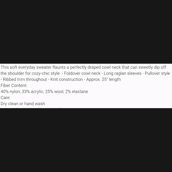 Free People Echo Beach Knit Fold Over Turtleneck Cowl Soft Sweater Ivory Size XS - Picture 2 of 11